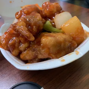 Sweet and Sour Chicken