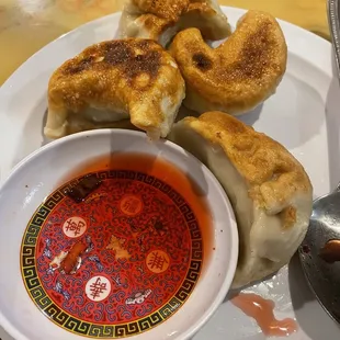 Pot stickers yummm