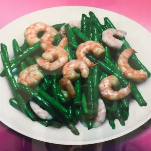 Shrimp W String Beans