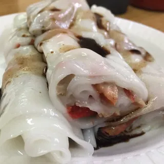 Roasted Pork Rice Noodle Crepe