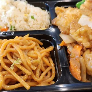 Fish filet lunch special