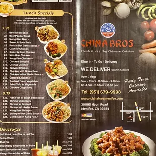 Menu (1 of 4). Nov 2021