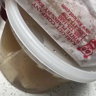 Wonton soup and egg rolls