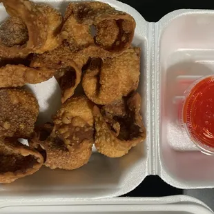 Fried wontons