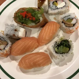 sushi and sashimi, food, sashimi, sushi