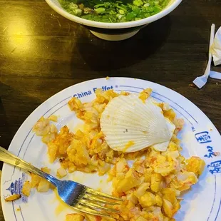 Summer 2021 great soup great fried scallops