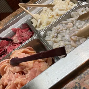 They will let you ask them to freshly cook you anything in this certain section!