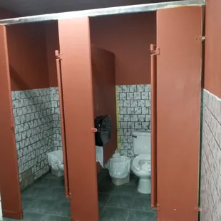 Male Bathroom = Clean, but the bathroom needs some remodeling work taken on July 7 2015