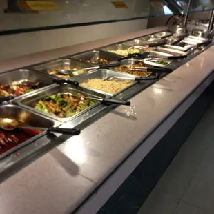 a variety of food items