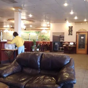 Restaurant and waiting area