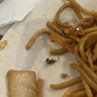 Bug in food!