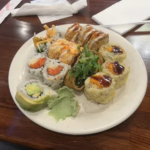 sushi and sashimi, food, sashimi, sushi