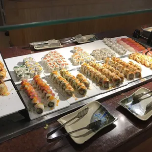sushi and sashimi, sashimi, food, sushi