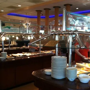 sushi and sashimi, interior