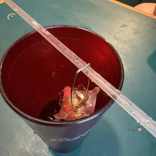 Found in my drink sink drain