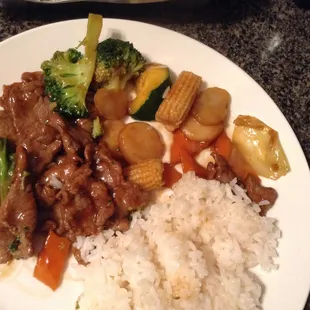 Beef and vegetables