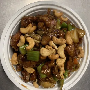 Cashew chicken