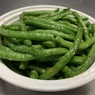 Szechuan style string beans