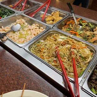 Buffet was clean