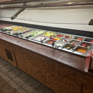 salads, interior