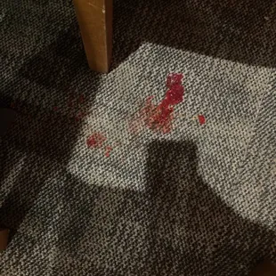 Jello in eating area