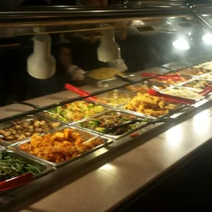 Main entree buffet