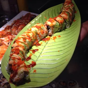Amazing dragon roll all you can eat?!