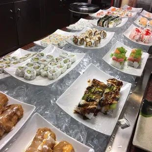 sushi and sashimi, sashimi, food, sushi