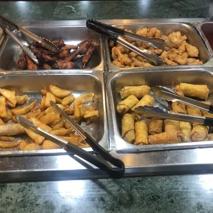 Fried selection
