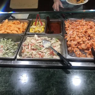 Part of salad bar