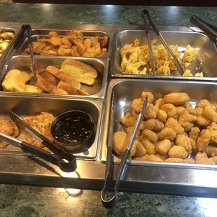 interior, chicken wings and fried chicken