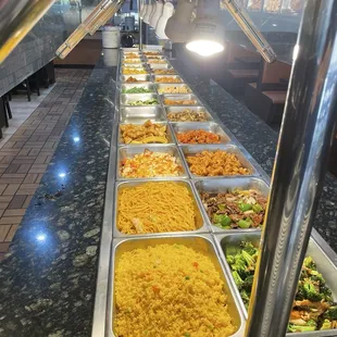 The Buffet is in this photograph.