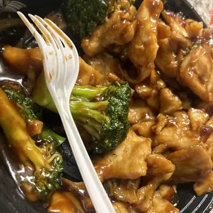 2. Chicken with Broccoli
