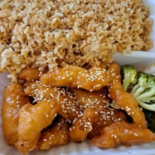 Sesame chicken