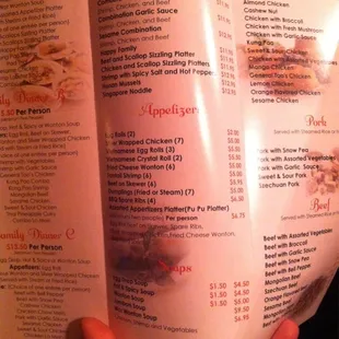 Menu pg 3