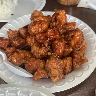 General Tso's Chicken ( white meat)