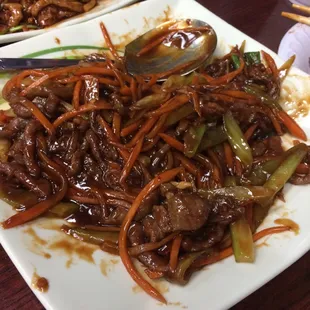 Szechuan beef
