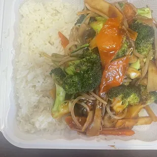 Steamed Mixed Vegetables