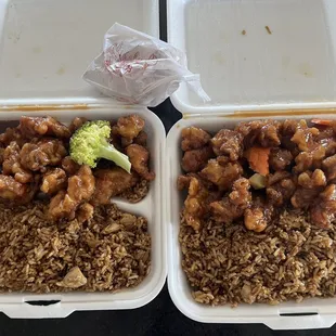 Orange Chicken, General Tso&apos;s Chicken