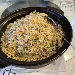 Eel clay pot rice