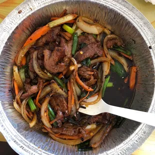 Mongolian beef
