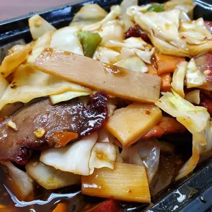 Twice cooked pork