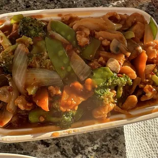 Szechuan chicken