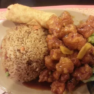 Orange chicken