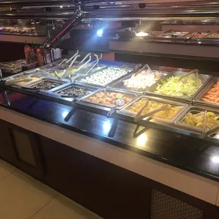 interior, salads