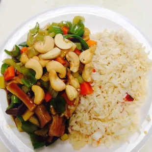 Chicken with cashew nut