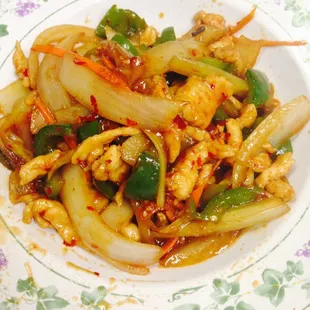 Hot and spicy chicken