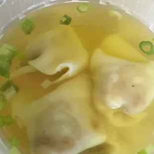 Wonton soup
