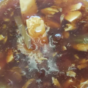 Hot and sour soup!