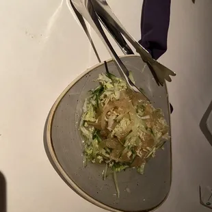 Jellyfish appetizer